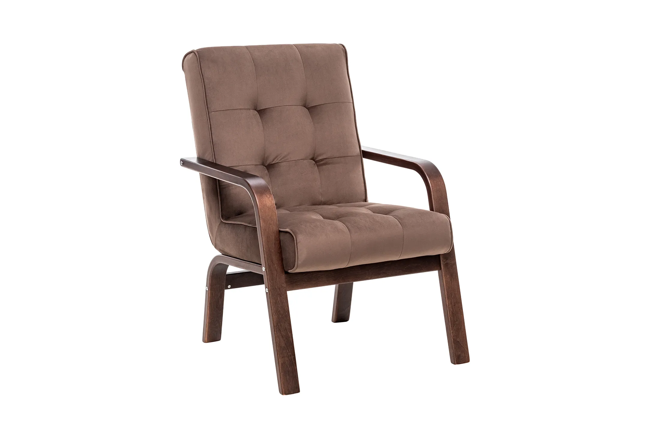 Кресло Leset Модена коричневое