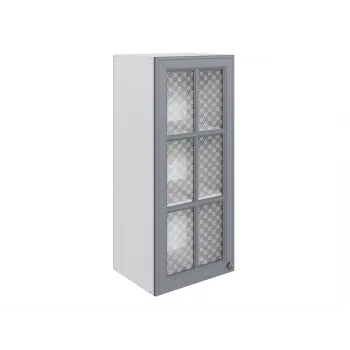 Кухонный гарнитур Мишель 300 см Белый / Серый / Стекло Решетка - купить с доставкой по России Кухонный гарнитур Мишель 300 см Белый / Серый / Стекло Решетка - купить с доставкой по России