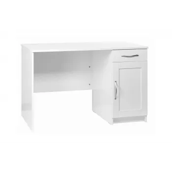 Письменный стол Кастор с тумбой белый