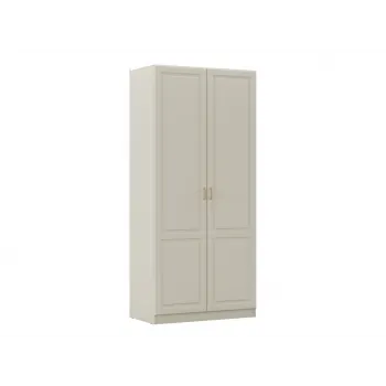 Распашной шкаф Лорето Слоновая кость Без карниза