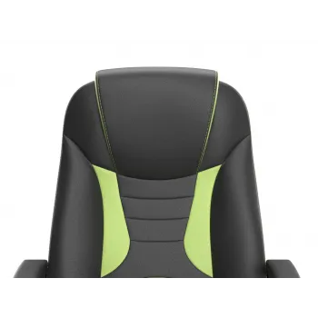 Игровое кресло Энигма 2 Черно-красный, экокожа - купить с доставкой по России