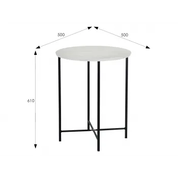Журнальный столик Бьюти 16 Дуб дымчатый / Черный - купить с доставкой по России Журнальный столик Бьюти 16 Дуб дымчатый / Черный - купить с доставкой по России