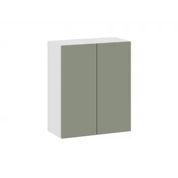 Кухонный гарнитур Аурелио 320х220 см Белый / Эвкалипт софт / Снежно-белый Скрытые «Дорадо» - купить с доставкой по России