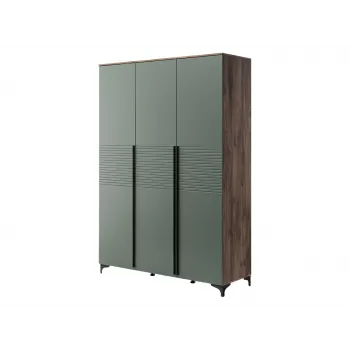 Распашной шкаф Арден Таксус / Оливковый