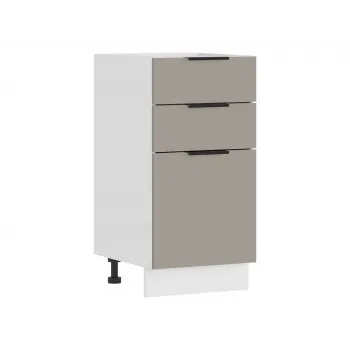Кухонный гарнитур Муссон 240х140 см Белый / Гавань - купить с доставкой по России