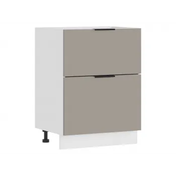 Кухонный гарнитур Муссон 240х140 см Белый / Гавань - купить с доставкой по России