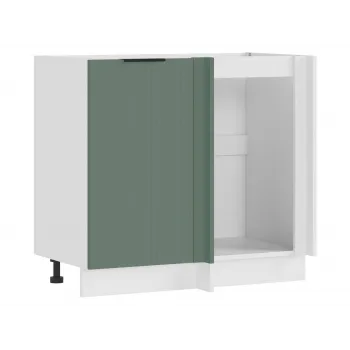 Кухонный гарнитур Муссон 240х140 см Белый / Гавань - купить с доставкой по России