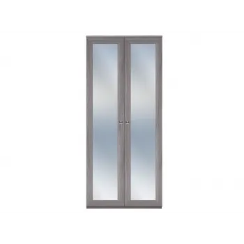 Распашной шкаф Парма Нео 19 Ясень Анкор светлый / Экокожа белая С двумя зеркалами - купить с доставкой по России Распашной шкаф Парма Нео 19 Ясень Анкор светлый / Экокожа белая С двумя зеркалами - купить с доставкой по России