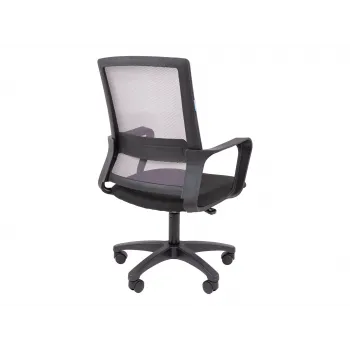 Офисное кресло Сеута Оранжевый, ткань / Черный, пластик - купить с доставкой по России