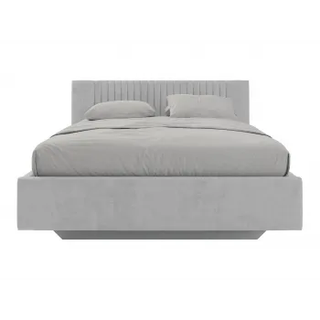 Кровать с подъемным механизмом Нейми ПМ Кремовый, велюр 120х200 см - купить с доставкой по России
