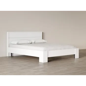 Кровать Элли Белый / Дуб Крафт золотой 160х200 см - купить с доставкой по России Кровать Элли Белый / Дуб Крафт золотой 160х200 см - купить с доставкой по России