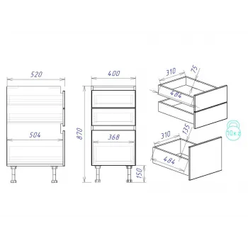 Кухонный гарнитур Женева 200 см Дуб Палермо / Серый камень - купить с доставкой по России Кухонный гарнитур Женева 200 см Дуб Палермо / Серый камень - купить с доставкой по России