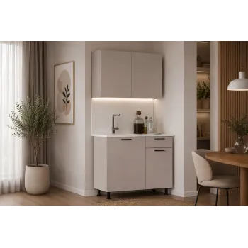 Кухня Нова 1.0 м кашемир