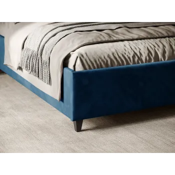 Кровать с подъемным механизмом Алье ПМ Пыльная роза, велюр 140х200 см - купить с доставкой по России