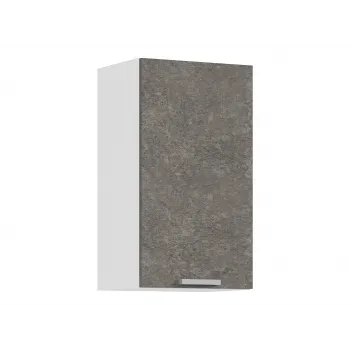 Кухонный гарнитур Бридж 300х180 см Белый / Бетон снежный / Бетон темный - купить с доставкой по России