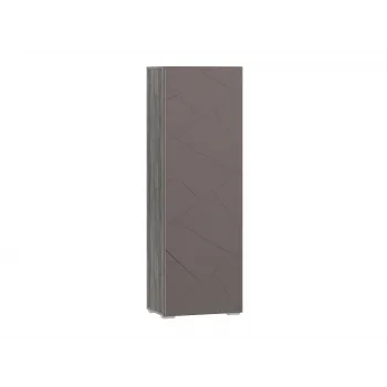 Распашной шкаф Суммит Ясень Анкор темный / Софт графит