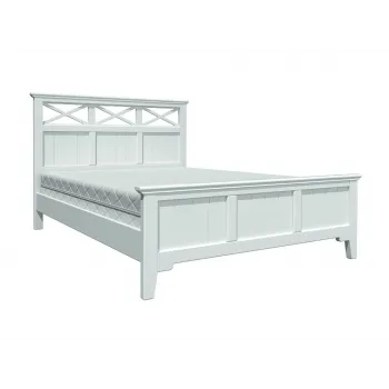 Кровать Леона Сапфировый / Дуб Коньяк 160х200 см