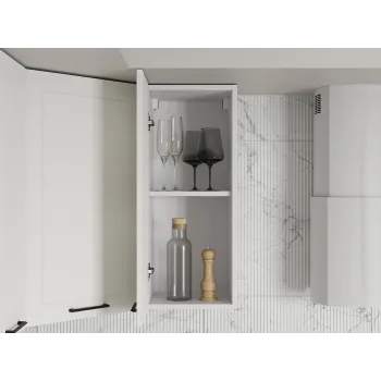 Кухонный гарнитур Вектор 320х220 см Белый / Графит / Бланж - купить с доставкой по России Кухонный гарнитур Вектор 320х220 см Белый / Графит / Бланж - купить с доставкой по России