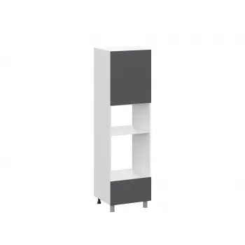 Кухонный гарнитур Комби 300х180 см Белый / Бланж / Графит - купить с доставкой по России