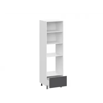 Кухонный гарнитур Комби 300х180 см Белый / Бланж / Графит - купить с доставкой по России
