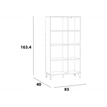 Стенка Марсель-1 Крафт Серый Графит