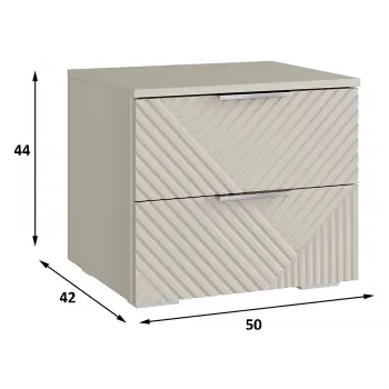 Тумба прикроватная Марвин Нью-2 Кашемир