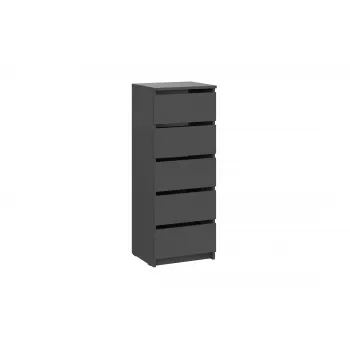 Комод с 5-ю ящиками Океалис графит